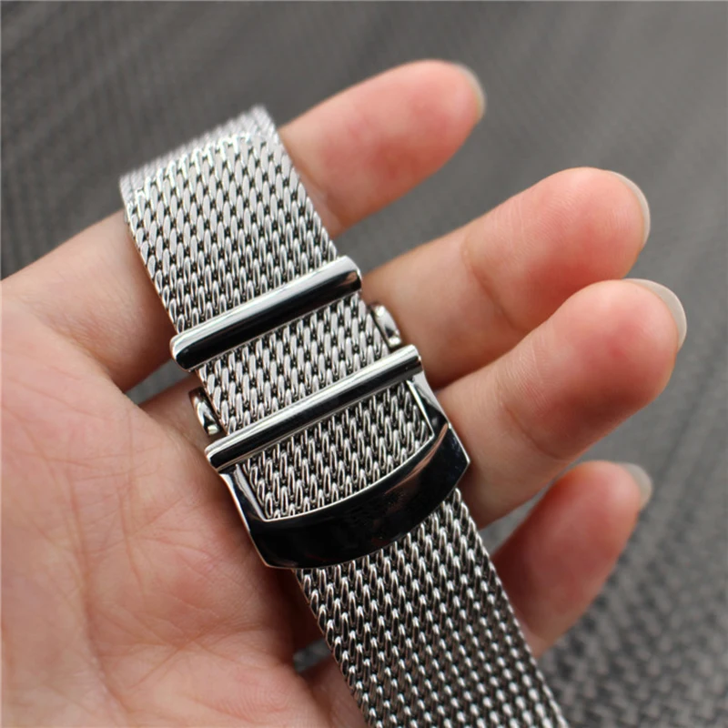Milanese Stainless Steel Watchband For IWC Bracelet Wristband Refit Mesh Metal Watch Strap 20mm 22mm
Milanese Stainless Steel Watchband For IWC Bracelet Wristband Refit Mesh Metal Watch Strap 20mm 22mm