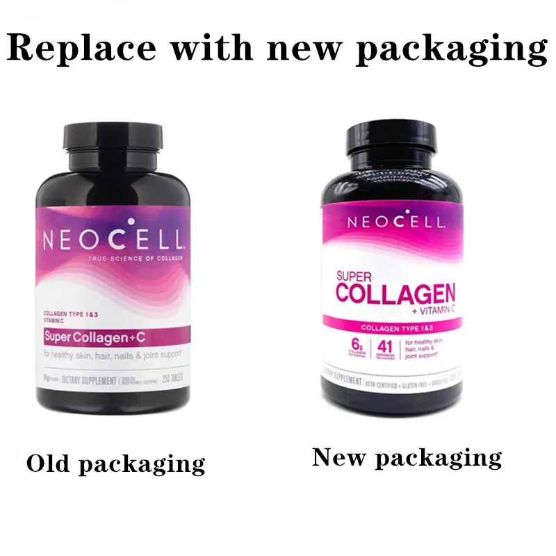 US imports NEOCELL collagen+vc 1 bottle = 250 pcs Hair, nails, whitening, anti wrinkle, skin protection
US imports NEOCELL collagen+vc 1 bottle = 250 pcs Hair, nails, whitening, anti wrinkle, skin protection