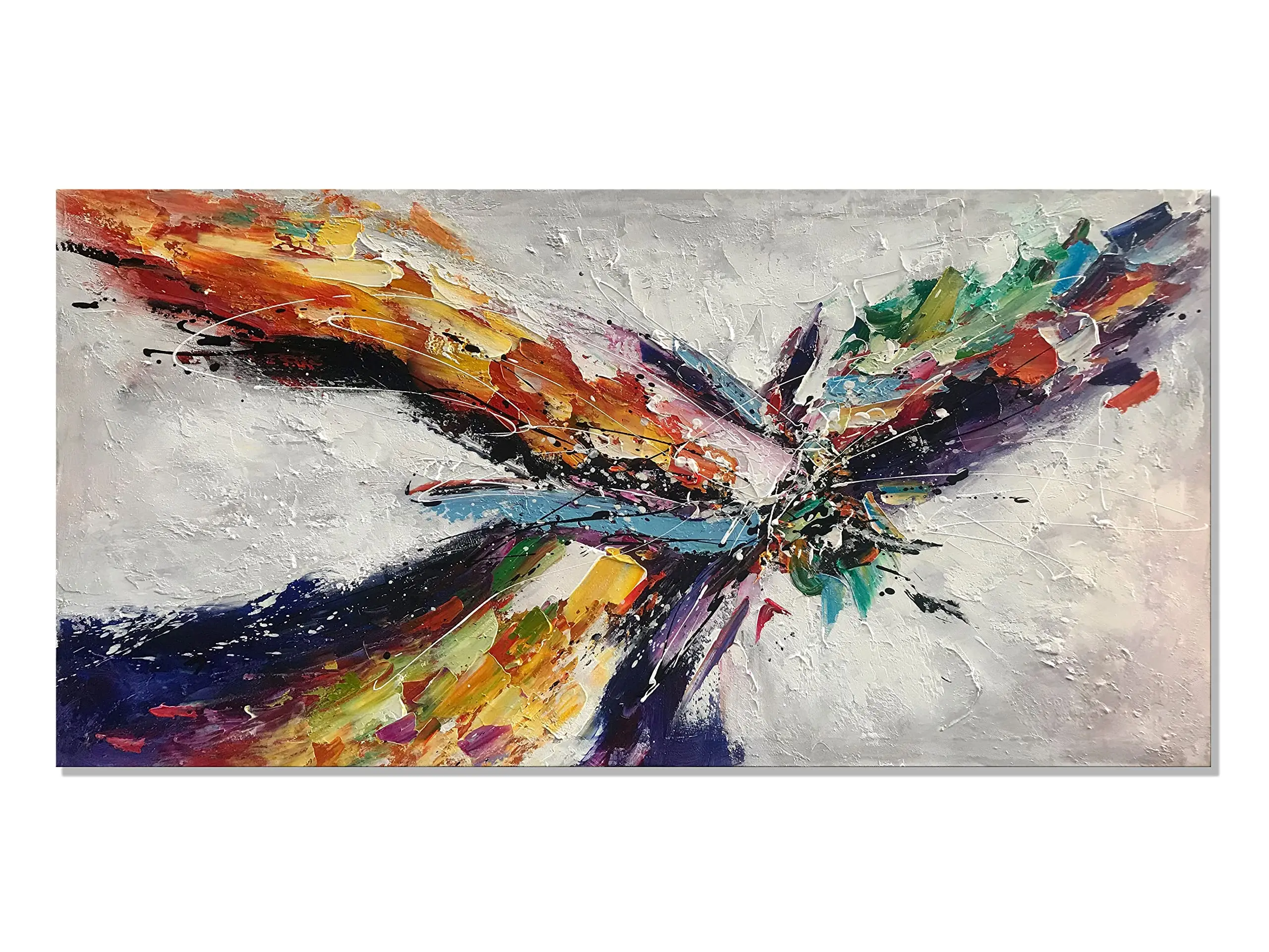 Hand Painted Oil Painting on Canvas Modern Abstract Wall Hanging Art Paintings Living Room Home Decor Colorful Artwork No Framed
Hand Painted Oil Painting on Canvas Modern Abstract Wall Hanging Art Paintings Living Room Home Decor Colorful Artwork No Framed