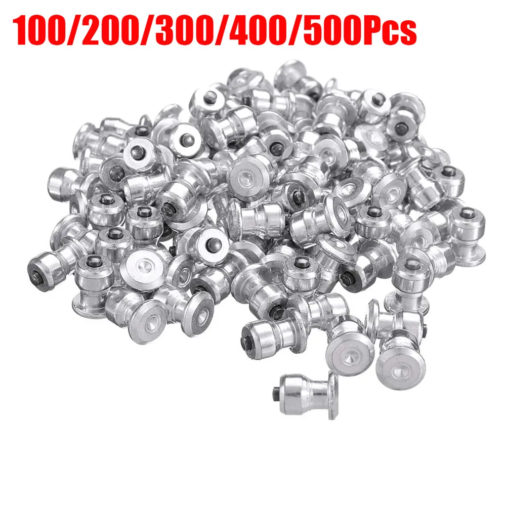 100/200/300/400/500Pcs Durable Vehicles Off-Road Wheel Tyres 8x10mm Tire Snow Chains Spikes Studs Car Auto Tires Studs Screw
100/200/300/400/500Pcs Durable Vehicles Off-Road Wheel Tyres 8x10mm Tire Snow Chains Spikes Studs Car Auto Tires Studs Screw