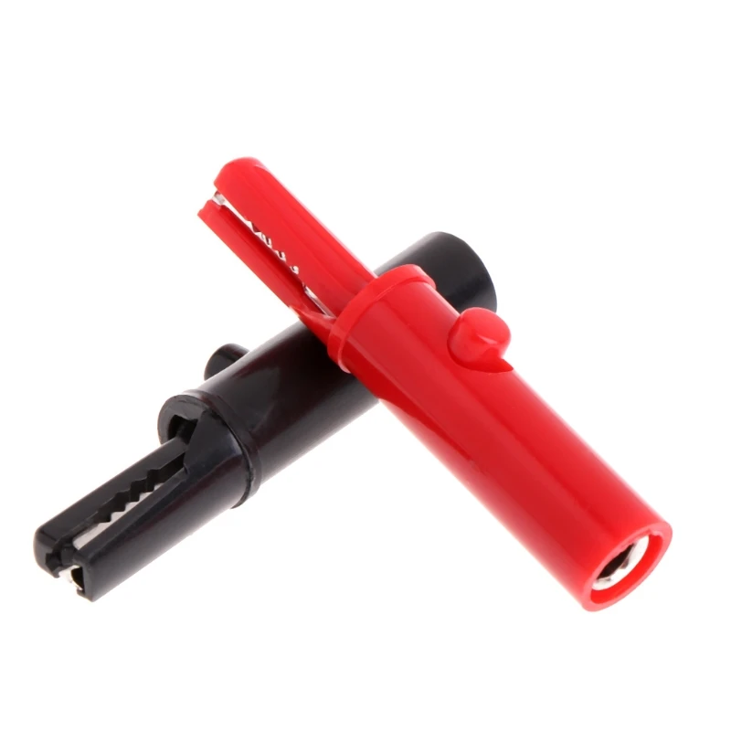 YYSD 2 Pcs Push Button Type Full Protective Alligator Clips For Professional Multimeter
YYSD 2 Pcs Push Button Type Full Protective Alligator Clips For Professional Multimeter