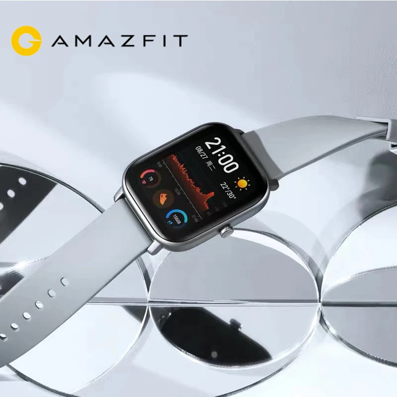 Глобальная версия Новые смарт часы Amazfit GTS 5ATM водонепроницаемые спортивные Смарт