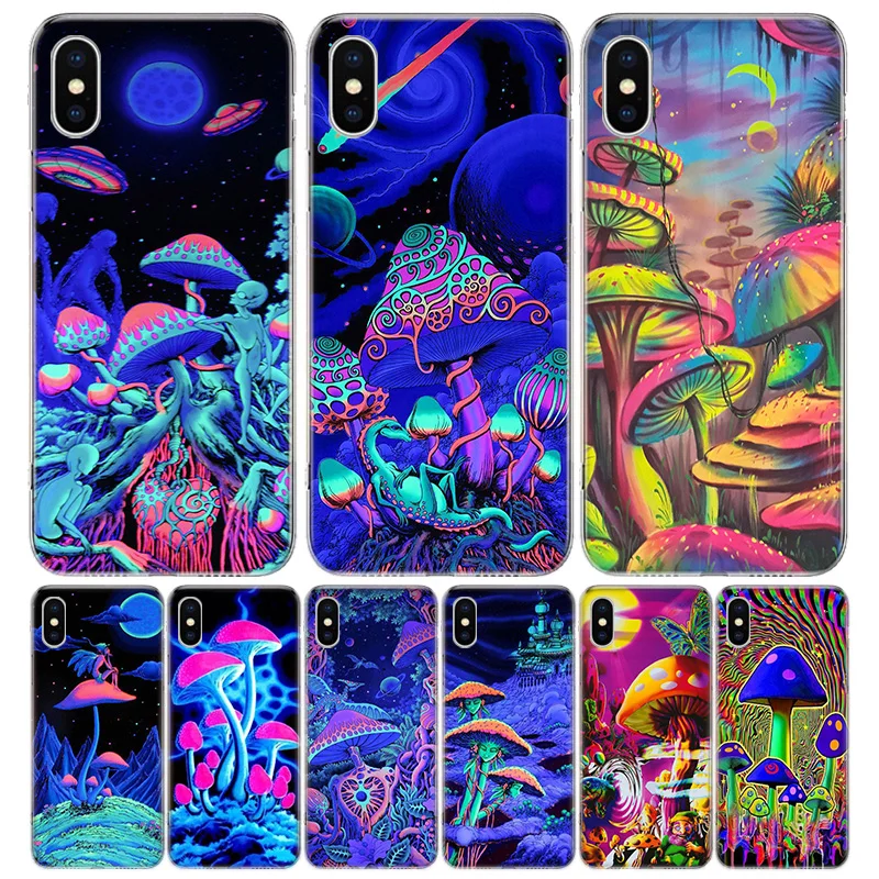 Weird Mushroom Psychedelic Phone Case For iPhone 13 12 11 Pro Max 6 X 8 6S 7 Plus XS XR Mini 5S SE 7P 6P Pattern Cover Coque
Weird Mushroom Psychedelic Phone Case For iPhone 13 12 11 Pro Max 6 X 8 6S 7 Plus XS XR Mini 5S SE 7P 6P Pattern Cover Coque