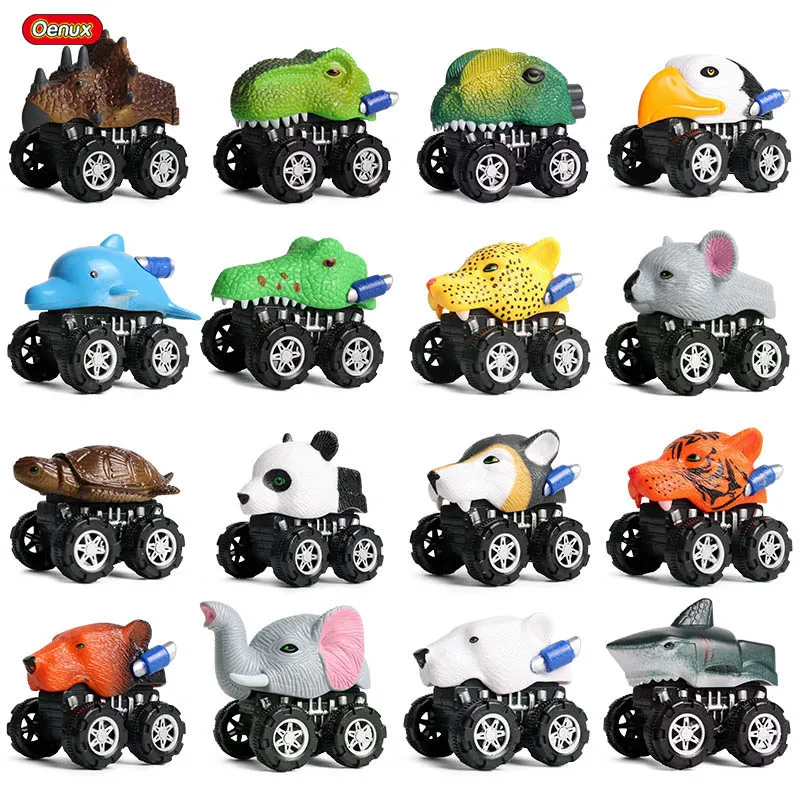 Oenux Mini Kid Pull Back Car Toys Wild Tiger Woft Simulation Animal Car Model Shark Dinosaur Cute Vehicle Truck Children Gift
Oenux Mini Kid Pull Back Car Toys Wild Tiger Woft Simulation Animal Car Model Shark Dinosaur Cute Vehicle Truck Children Gift