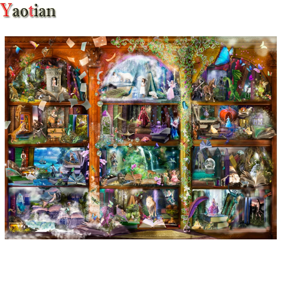 Full Drill 5D DIY Diamond Painting Kit Fantasy fairytale landscape embroidery mosaic Cross stitch Paint With Diamonds art decor
Full Drill 5D DIY Diamond Painting Kit Fantasy fairytale landscape embroidery mosaic Cross stitch Paint With Diamonds art decor
