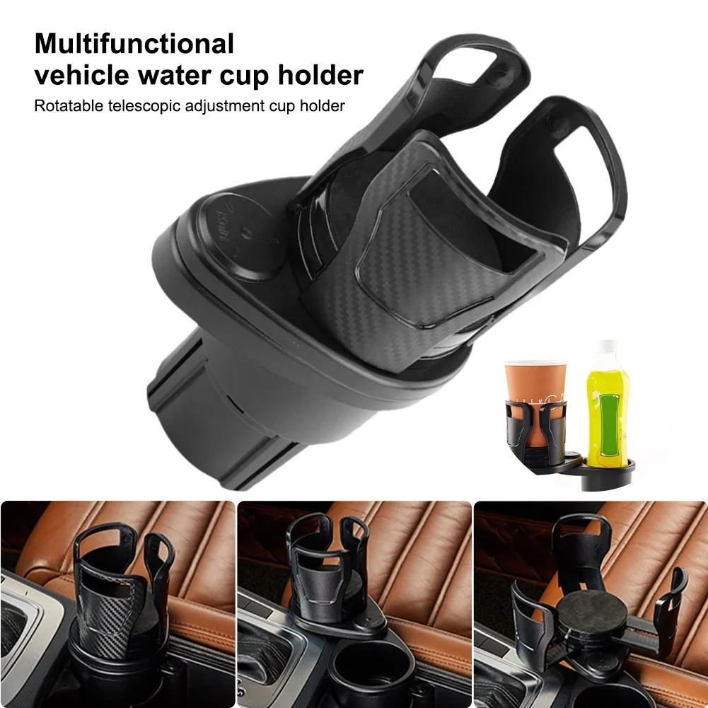 2 In 1 Vehicle-mounted Slip-proof Cup Holder 360 Degree Rotating Water Car Cup Holder Multifunctional Dual Houder Car Accessory
2 In 1 Vehicle-mounted Slip-proof Cup Holder 360 Degree Rotating Water Car Cup Holder Multifunctional Dual Houder Car Accessory