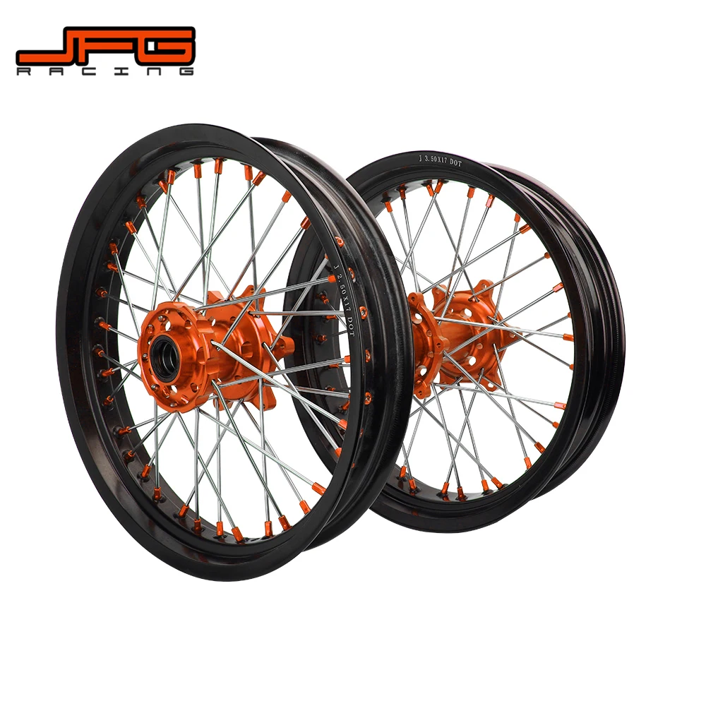 Motorcycle 2.5*17" 3.5*17" Front Rear Wheels Rims Hubs Spacer For KTM SXF XC XCF 250 SXF 350 450 2015-2021 XC300 SX 125 150 250
Motorcycle 2.5*17" 3.5*17" Front Rear Wheels Rims Hubs Spacer For KTM SXF XC XCF 250 SXF 350 450 2015-2021 XC300 SX 125 150 250