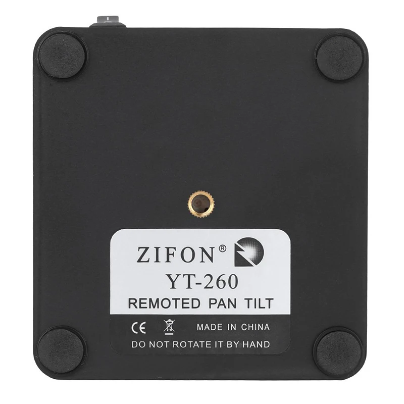 

Zifon YT-260 Remote Control Motorized Pan Tilt Head for Extreme Camera Wifi Camera and Smart phone