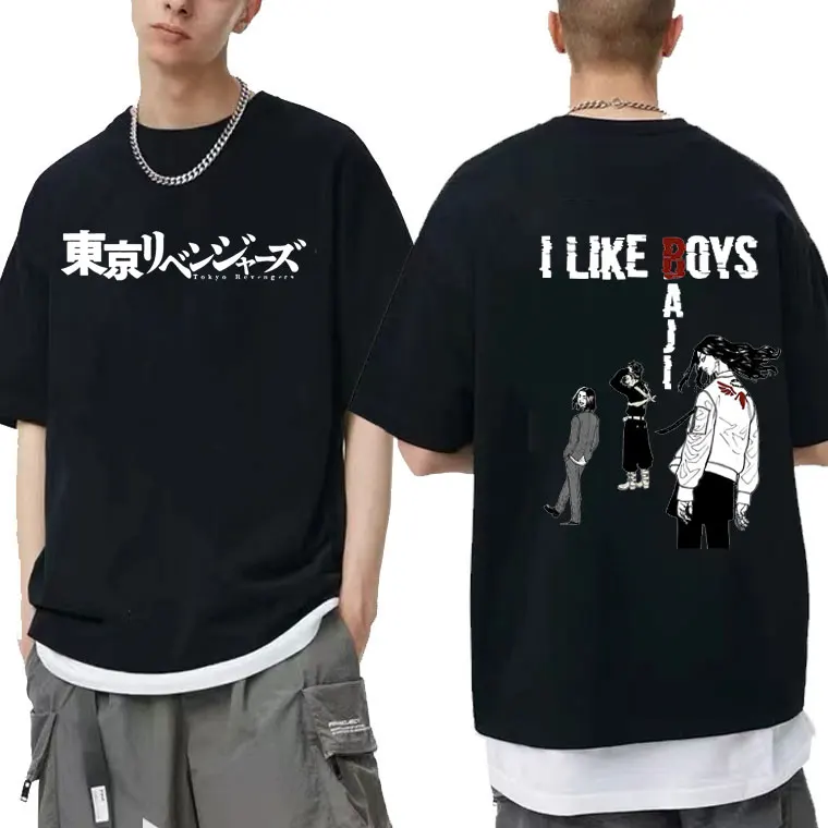 Japan Anime Tokyo Revengers Graphic Print T Shirts Short Sleeve I Like Boys Aji T-shirt Manga Tee Men Women Fashion Loose Tshirt
Japan Anime Tokyo Revengers Graphic Print T Shirts Short Sleeve I Like Boys Aji T-shirt Manga Tee Men Women Fashion Loose Tshirt