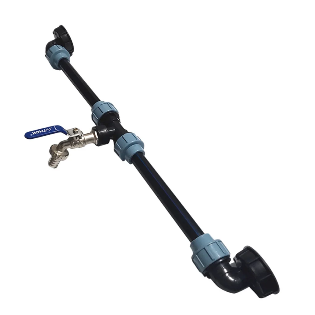 IBC Tank Tap Adapter Polyethylene IBC Tank Thread Faucet With 1 Tube And 2 Curved Connectors Drain Adapter Successful
IBC Tank Tap Adapter Polyethylene IBC Tank Thread Faucet With 1 Tube And 2 Curved Connectors Drain Adapter Successful
