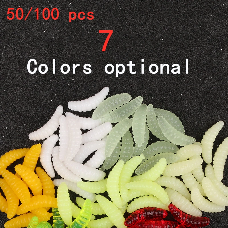 50/100 Pcs Hot-selling 2CM 0.3g Multi Carp Fishing Lure Set Soft Bait Sea Red Worm Bread Bug Corn Artificial Fishing Tackle
50/100 Pcs Hot-selling 2CM 0.3g Multi Carp Fishing Lure Set Soft Bait Sea Red Worm Bread Bug Corn Artificial Fishing Tackle