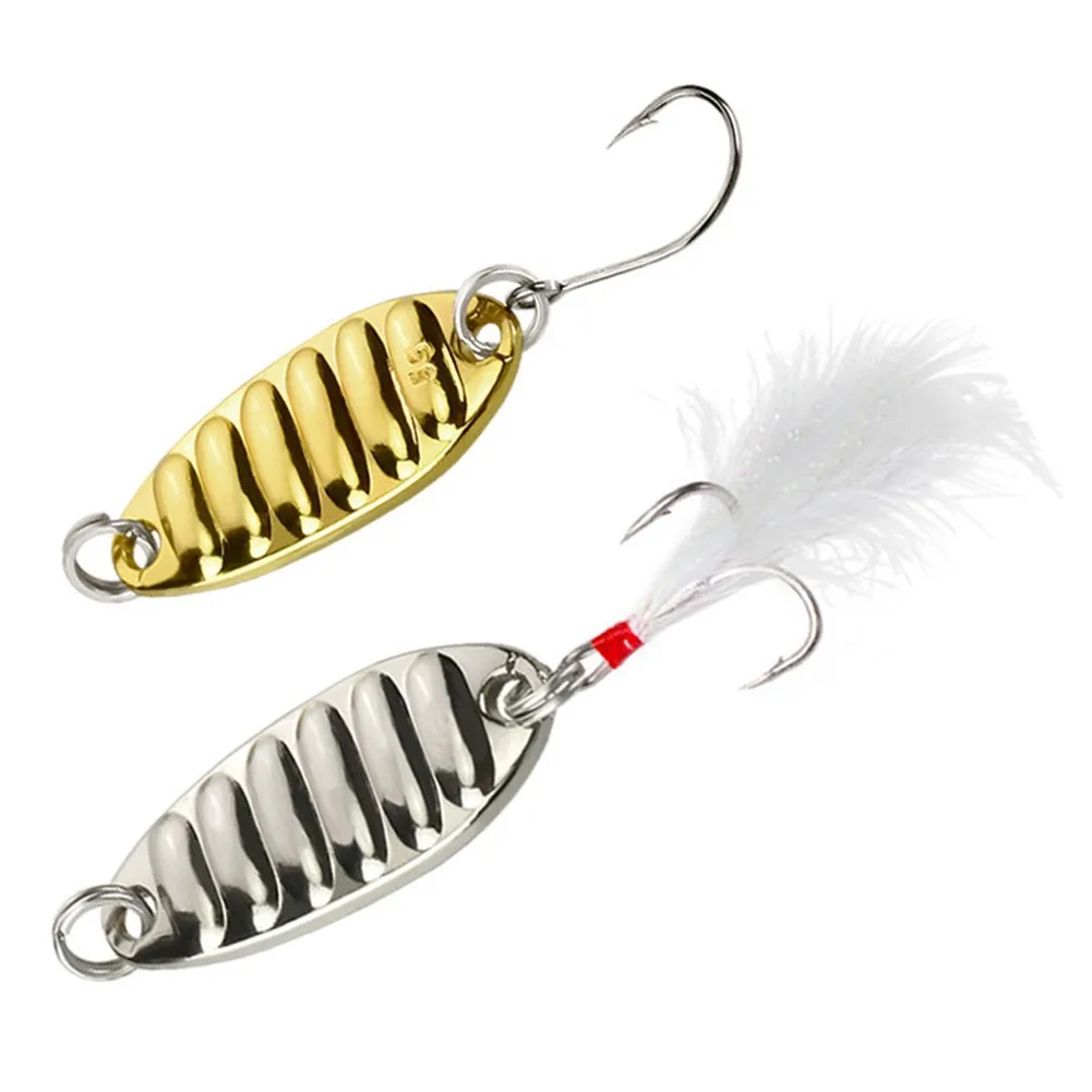 Fishing Spoon Lure Treble Feather Hooks VIB Fishing Lure 1.5g 3g 5g 7g 10g Vibration Spinner Baits Iscas Pesca Hard Lure Tackle
Fishing Spoon Lure Treble Feather Hooks VIB Fishing Lure 1.5g 3g 5g 7g 10g Vibration Spinner Baits Iscas Pesca Hard Lure Tackle
