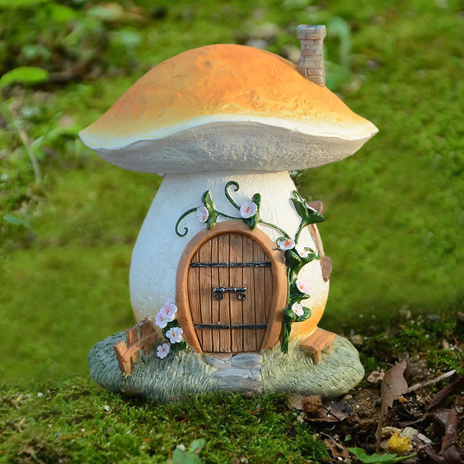 Cute Mushroom House Miniature Resin Ornament Fairy Garden Flower Potted Plant Craft Home Decor
Cute Mushroom House Miniature Resin Ornament Fairy Garden Flower Potted Plant Craft Home Decor