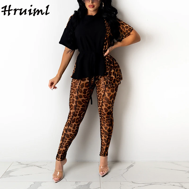 Женские комплекты, блузка с коротким рукавом и брюки в стиле пэчворк, женские летние комплекты с леопардовым принтом, оптовая продажа, элега... 
Женские комплекты, блузка с коротким рукавом и брюки в стиле пэчворк, женские летние комплекты с леопардовым принтом, оптовая продажа, элега...