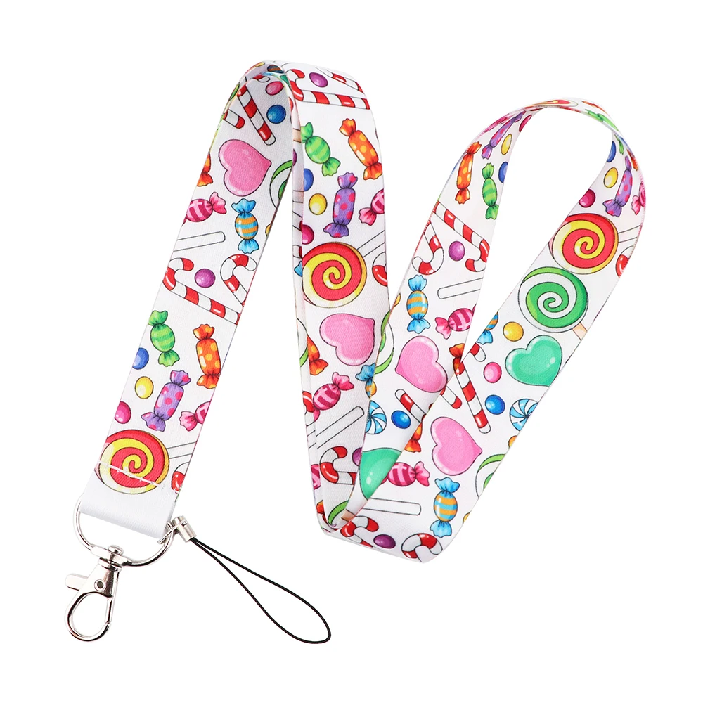 YA306 Lollipop Lanyard For Keys Mobile Phone Hang Rope Keycord USB ID Card Badge Holder Keychain Lanyards For Children
YA306 Lollipop Lanyard For Keys Mobile Phone Hang Rope Keycord USB ID Card Badge Holder Keychain Lanyards For Children