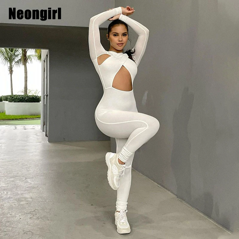 Shestyle Hollow Out Back Zipper Jumpsuits Cropped V Neck Solid Sexy Skinny Casual Sportwear 2021 Autumn New Design Lady
Shestyle Hollow Out Back Zipper Jumpsuits Cropped V Neck Solid Sexy Skinny Casual Sportwear 2021 Autumn New Design Lady