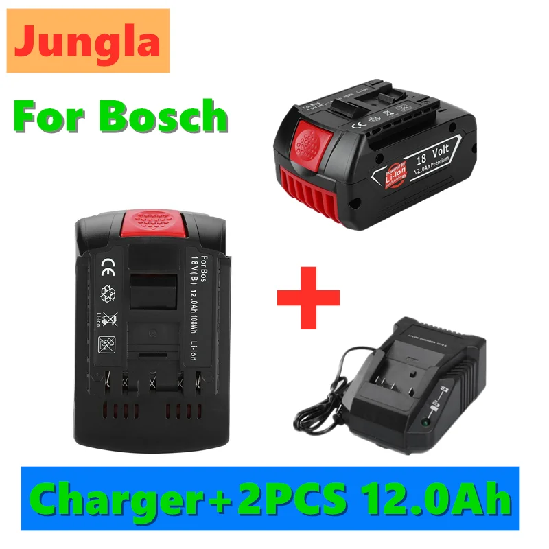 Перезаряжаемый аккумулятор для Bosch, 18 в, 2020 мАч, 18 в, 18000 Ач, сменный индикатор BAT609 + зарядное устройство 3A
Перезаряжаемый аккумулятор для Bosch, 18 в, 2020 мАч, 18 в, 18000 Ач, сменный индикатор BAT609 + зарядное устройство 3A