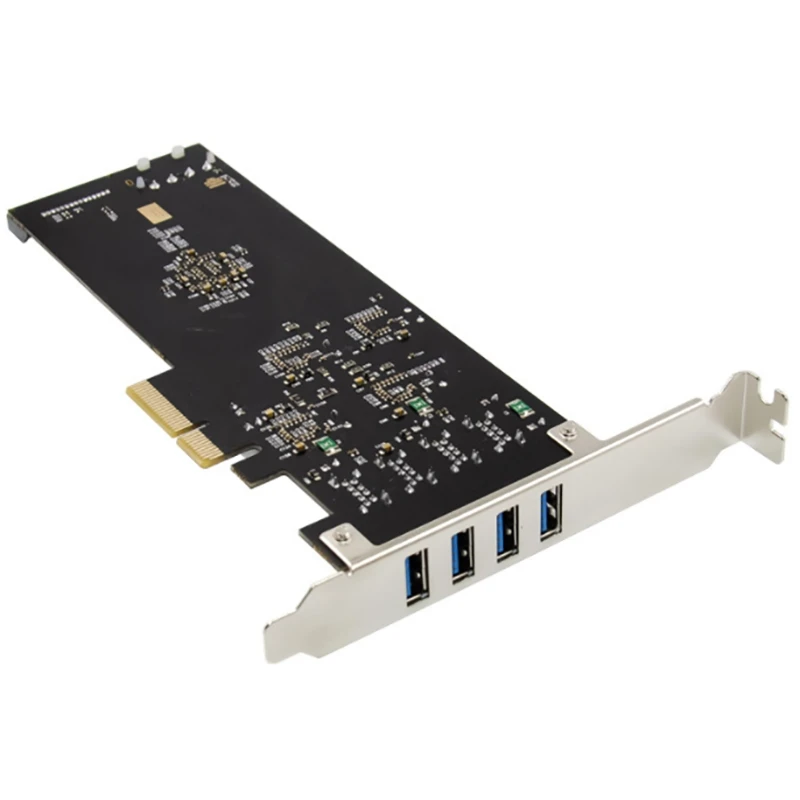 PCI-E X4 P17C9X2G 4-Port Industrial-Grade USB 3.0 Card Industrial-Grade High-Performance USB Adapter Card for PC
PCI-E X4 P17C9X2G 4-Port Industrial-Grade USB 3.0 Card Industrial-Grade High-Performance USB Adapter Card for PC