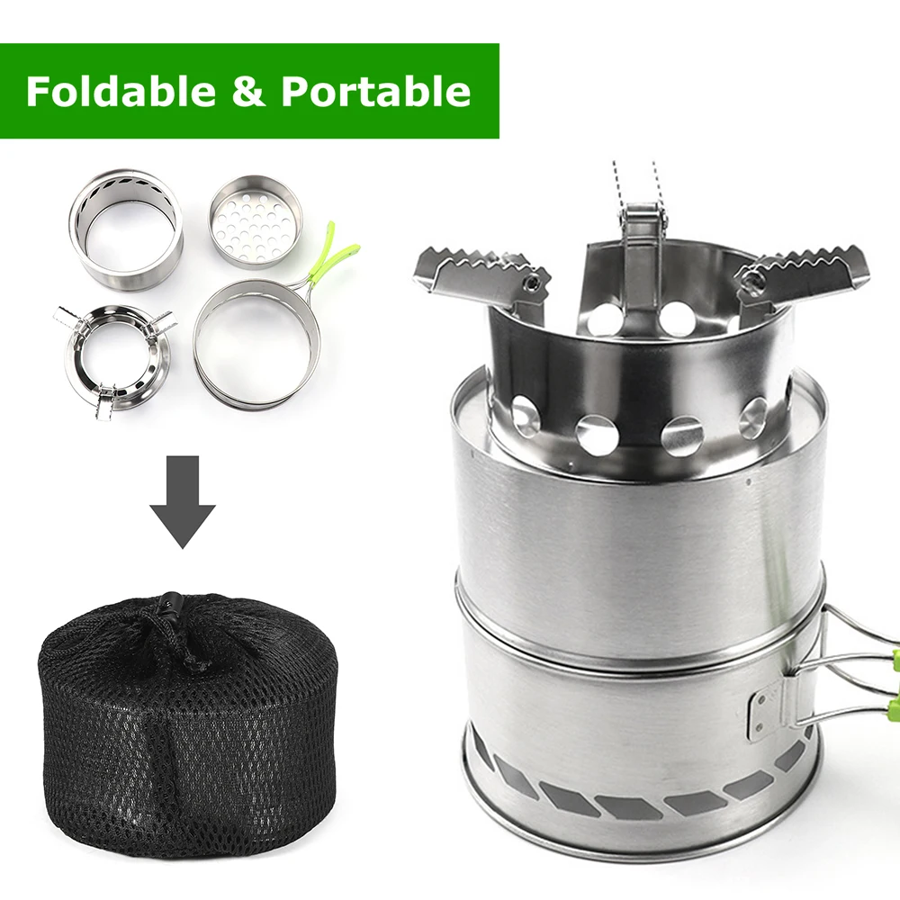 Outdoor Camping Equipment Windproof Wood Stoves Furnace Deconstructable Portable Picnic Stoves Cross Border Cooking Gas Burner
Outdoor Camping Equipment Windproof Wood Stoves Furnace Deconstructable Portable Picnic Stoves Cross Border Cooking Gas Burner