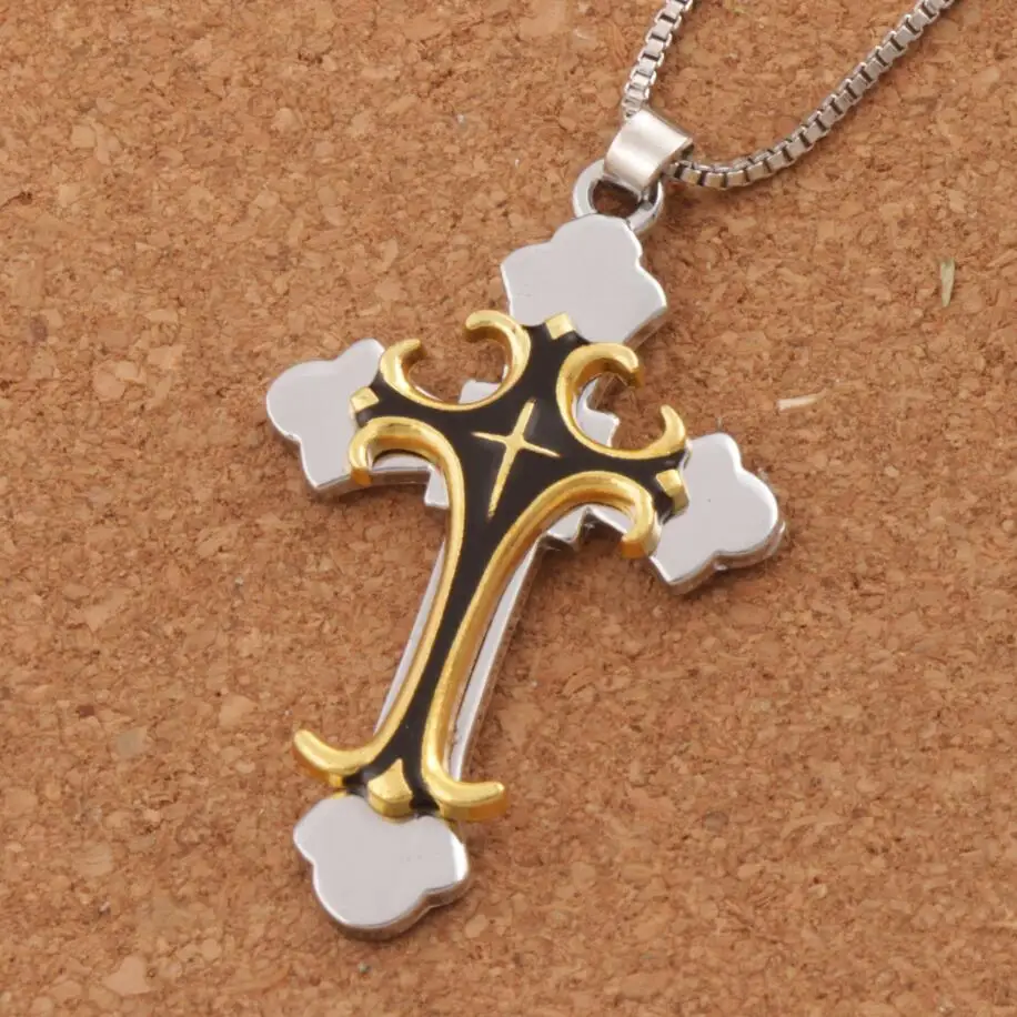 20pcs Black color Crucifix Bible Prayer Cross Pendant Men Necklace Chain 24inches N1785
20pcs Black color Crucifix Bible Prayer Cross Pendant Men Necklace Chain 24inches N1785