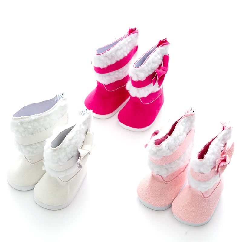 Doll accessories boot shoes fit for born baby 43cm Doll Children best Birthday Gift
Doll accessories boot shoes fit for born baby 43cm Doll Children best Birthday Gift