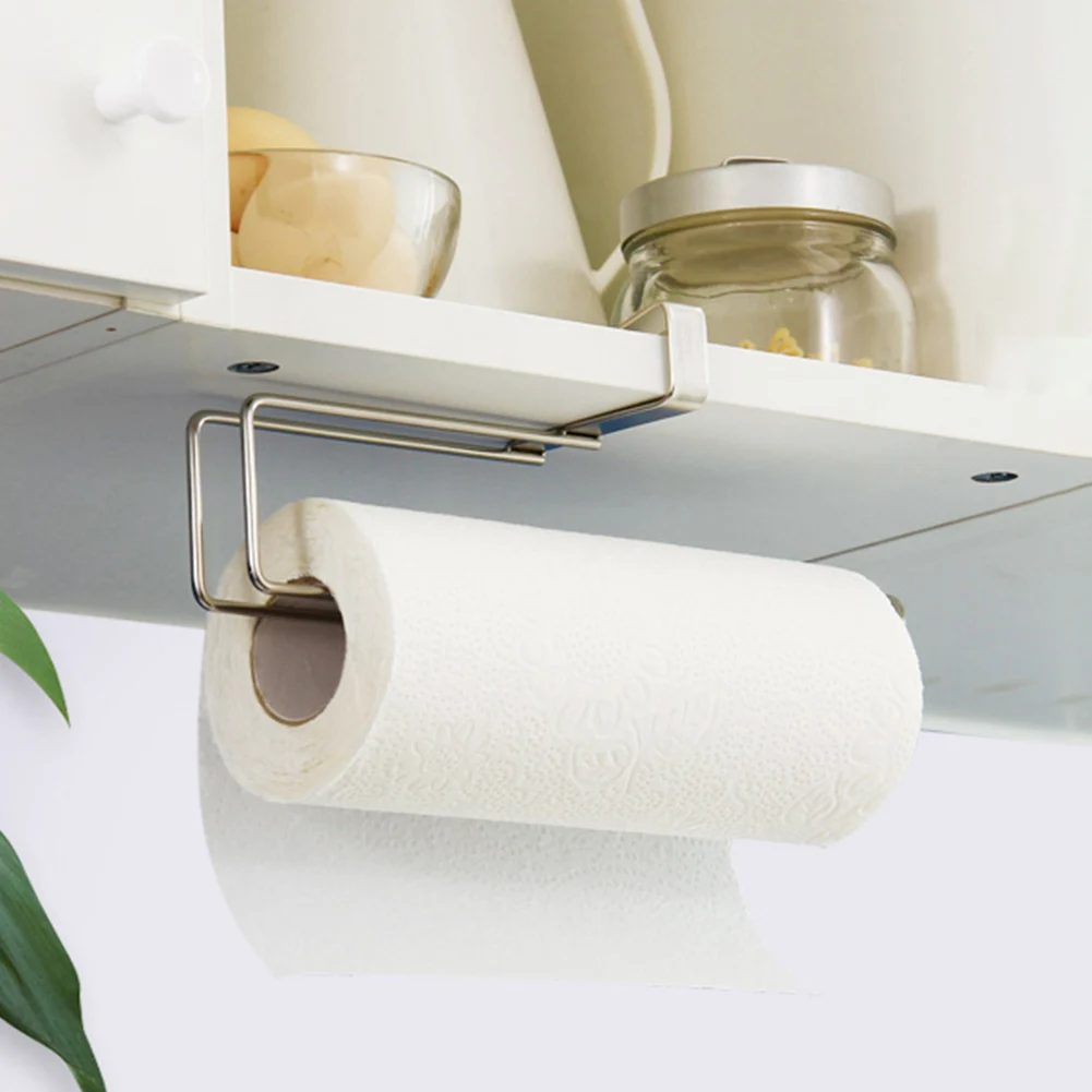 Under Cabinet Paper Towel Holder Self Adhesive Paper Towel Rack for Kitchen Punch-free YE-Hot 
Under Cabinet Paper Towel Holder Self Adhesive Paper Towel Rack for Kitchen Punch-free YE-Hot