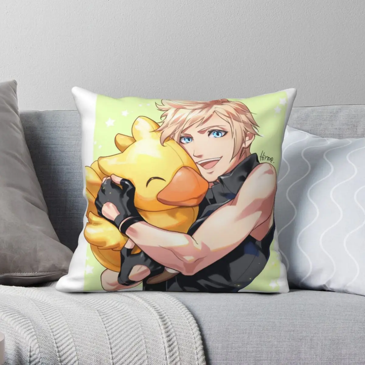 Prompto With Stuffed Square Pillowcase Polyester Linen Velvet Printed Zip Decor Car Cushion Cover
Prompto With Stuffed Square Pillowcase Polyester Linen Velvet Printed Zip Decor Car Cushion Cover