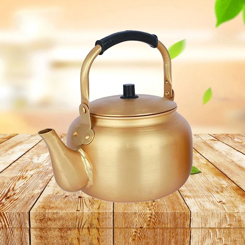 10L High Capacity Yellow Aluminum Boil Water Kettle Korean Style Rice Jug For Home Thick Aluminum Boiling Water Pot
10L High Capacity Yellow Aluminum Boil Water Kettle Korean Style Rice Jug For Home Thick Aluminum Boiling Water Pot