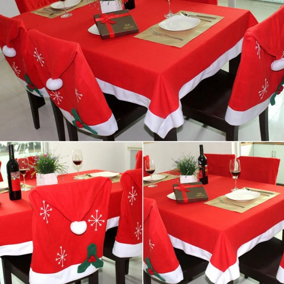 1PC Christmas Chair Covers Santa Claus Hat Christmas Dinner Chair Back Covers Table Party Decor New Year Party Supplies QA 238-1
1PC Christmas Chair Covers Santa Claus Hat Christmas Dinner Chair Back Covers Table Party Decor New Year Party Supplies QA 238-1