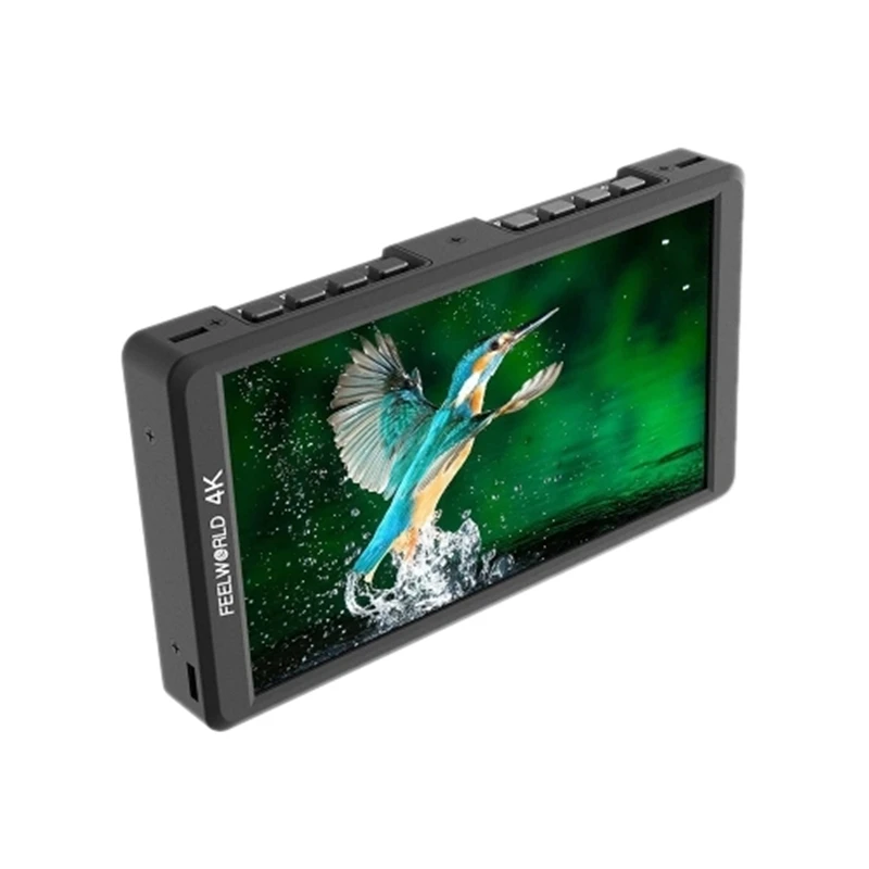 Feelworld F570 4K 5 7 дюймов ультратонкий портативный накамерный полевой монитор ips Full HD