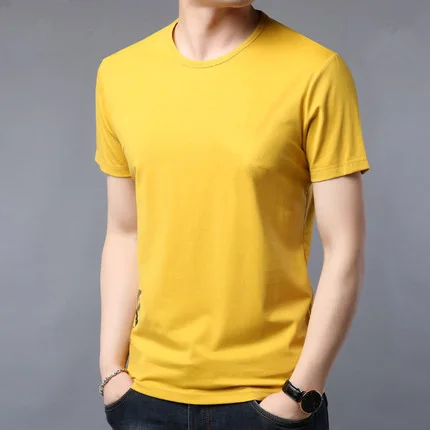Men's casual short-sleeved t-shirt wild clothes tide 6388 
Men's casual short-sleeved t-shirt wild clothes tide 6388
