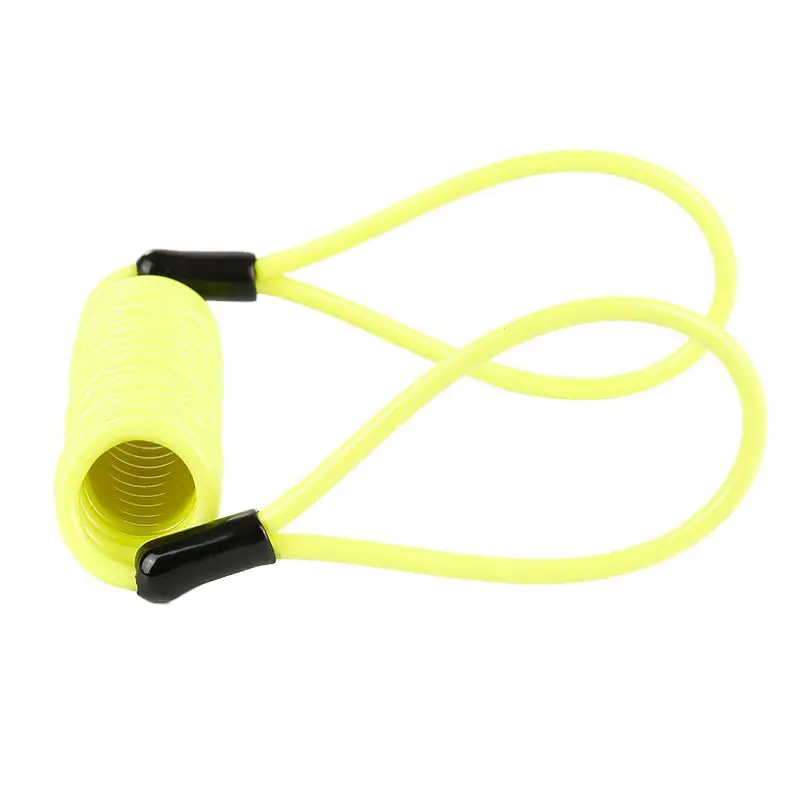 Bike Spring Disc Lock Reminder Cable Anti Thief Security Steel Wire for Motorcycle Bicycle Scooter Bike Helmet
Bike Spring Disc Lock Reminder Cable Anti Thief Security Steel Wire for Motorcycle Bicycle Scooter Bike Helmet