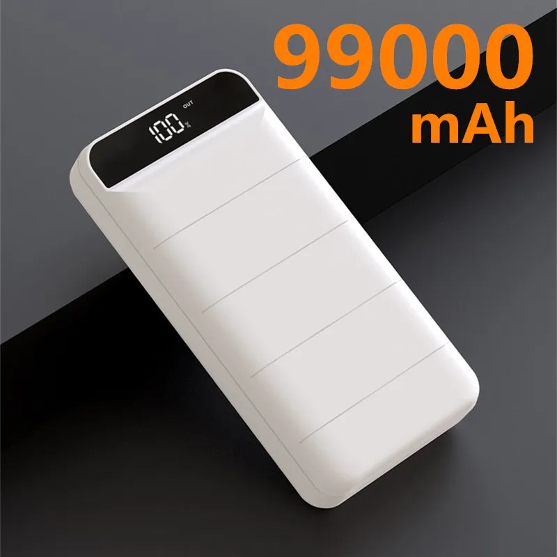 High-capacity 99000mAh Power Bank Dual USB Portable Power Bank Fast Charging for IPhone Xiaomi Samsung
High-capacity 99000mAh Power Bank Dual USB Portable Power Bank Fast Charging for IPhone Xiaomi Samsung