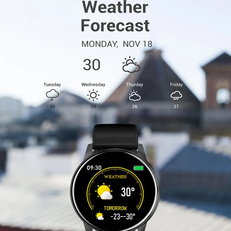 Smart Watch Men Women 1.3'' Full Touch Screen Fitness tracker Watch Ip67 Waterproof Smartwatch Blood Pressure Heart Rate Monitor
Smart Watch Men Women 1.3'' Full Touch Screen Fitness tracker Watch Ip67 Waterproof Smartwatch Blood Pressure Heart Rate Monitor