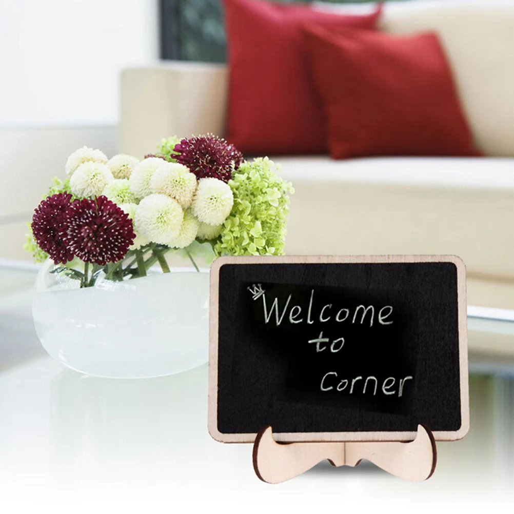 10pcs Mini Blackboard Wooden Rectangle Shape Board Wedding Party Table Decor Small Chalkboard Message Notice Number Tag
10pcs Mini Blackboard Wooden Rectangle Shape Board Wedding Party Table Decor Small Chalkboard Message Notice Number Tag