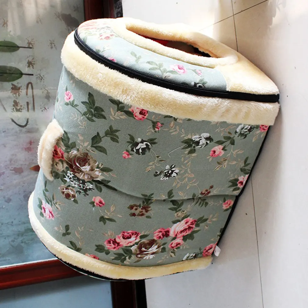 Portable Foldable Dog Puppy Cat House Kennel Nest Soft Bed With Mat For Small Medium Pet Comfortable Travel Tent 
Portable Foldable Dog Puppy Cat House Kennel Nest Soft Bed With Mat For Small Medium Pet Comfortable Travel Tent