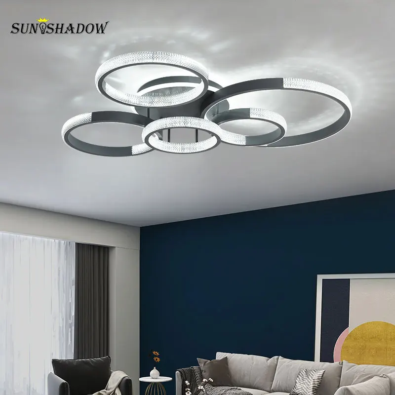 Modern Led Chandelier For Living room Dining room Bedroom Luminiares 110V 220V Chandelier Lighting Circle Lighting Fixtures
Modern Led Chandelier For Living room Dining room Bedroom Luminiares 110V 220V Chandelier Lighting Circle Lighting Fixtures