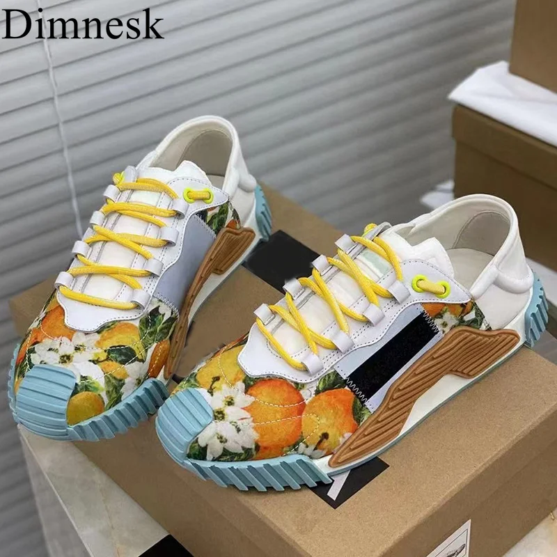 New Flat Platform Tennis Shoes Women Spring Print Patchwork Mixed Color Lace Up Sneakers Comfort Breathable Casual Shoes Female
New Flat Platform Tennis Shoes Women Spring Print Patchwork Mixed Color Lace Up Sneakers Comfort Breathable Casual Shoes Female