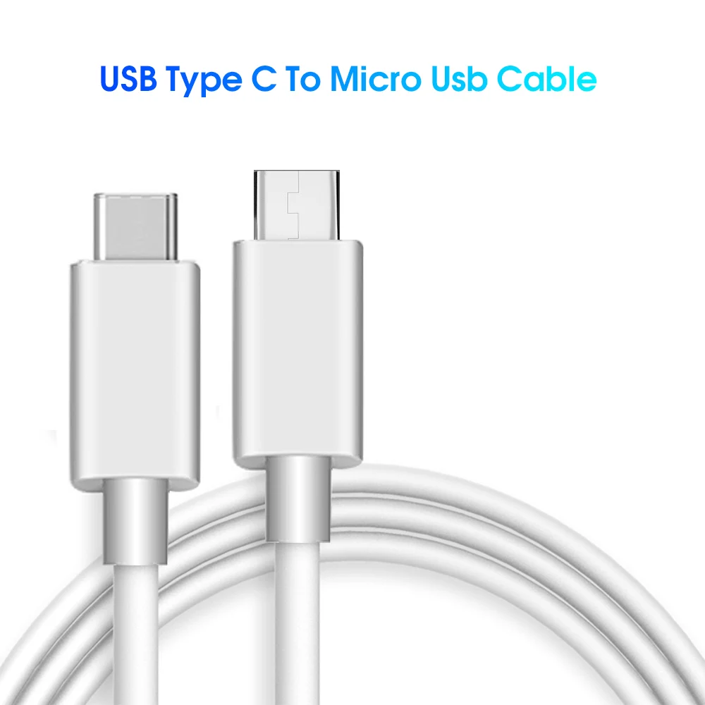 Новый кабель Type C USB к Micro адаптер для быстрой зарядки шнур штекер-штекер 2 0 MacBook IMac