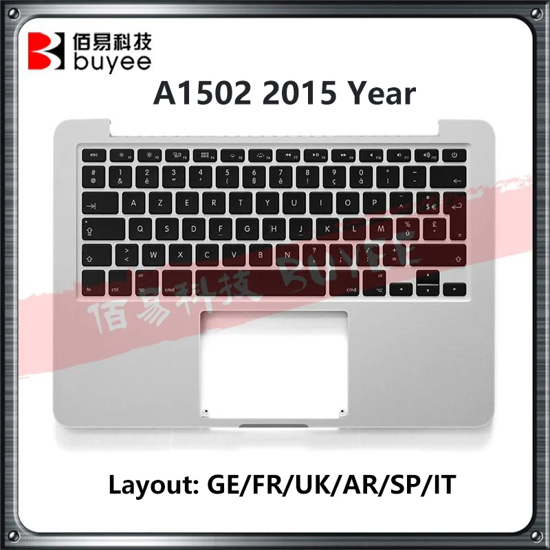 Оригинальные французские клавиатуры A1502 для MacBook Retina Pro 13 3 дюйма подставка рук
