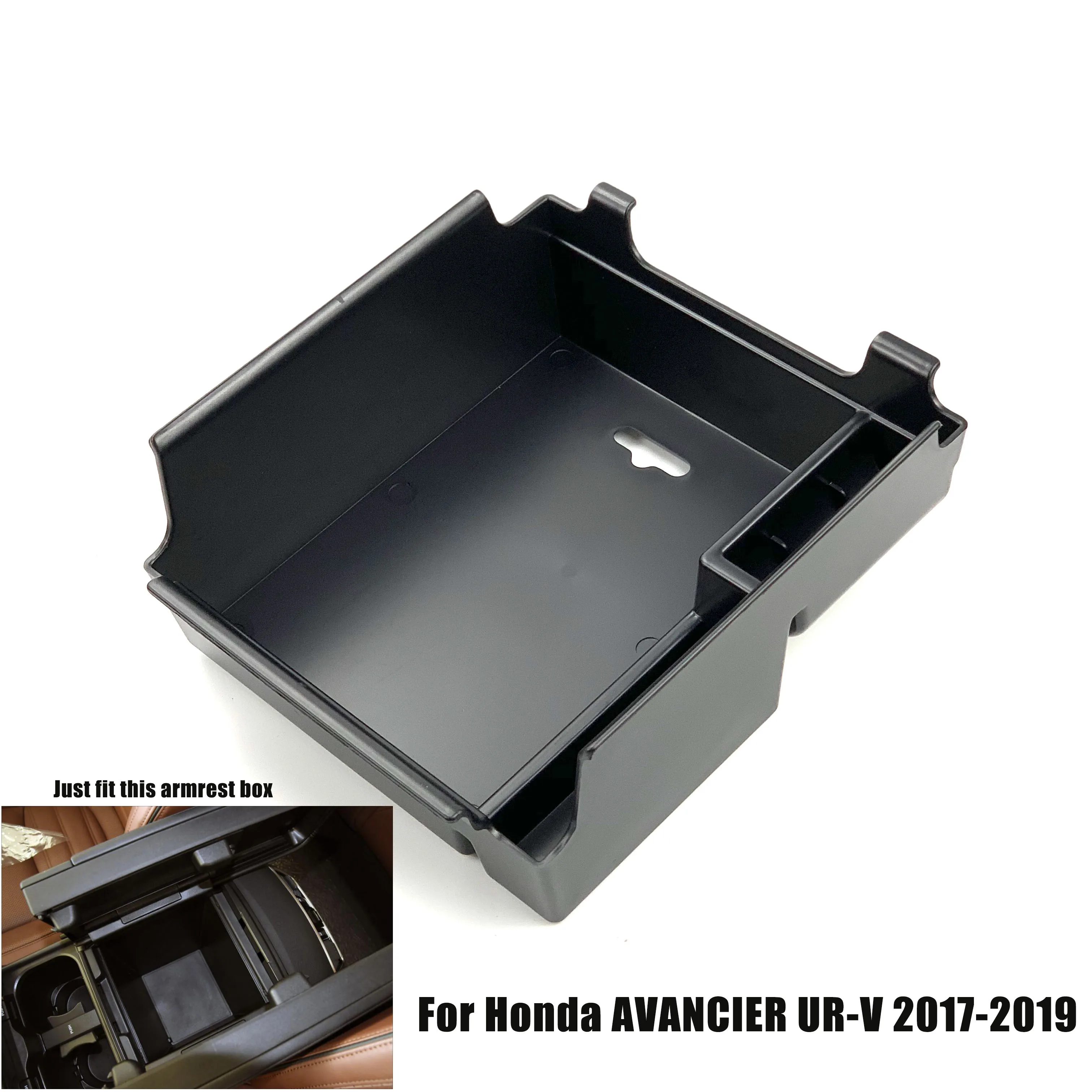 

For Honda AVANCIER UR-V 2017-2019 Car Accessories Central Armrest Storage Box Console Tray Holder Case Palle Interior decoration