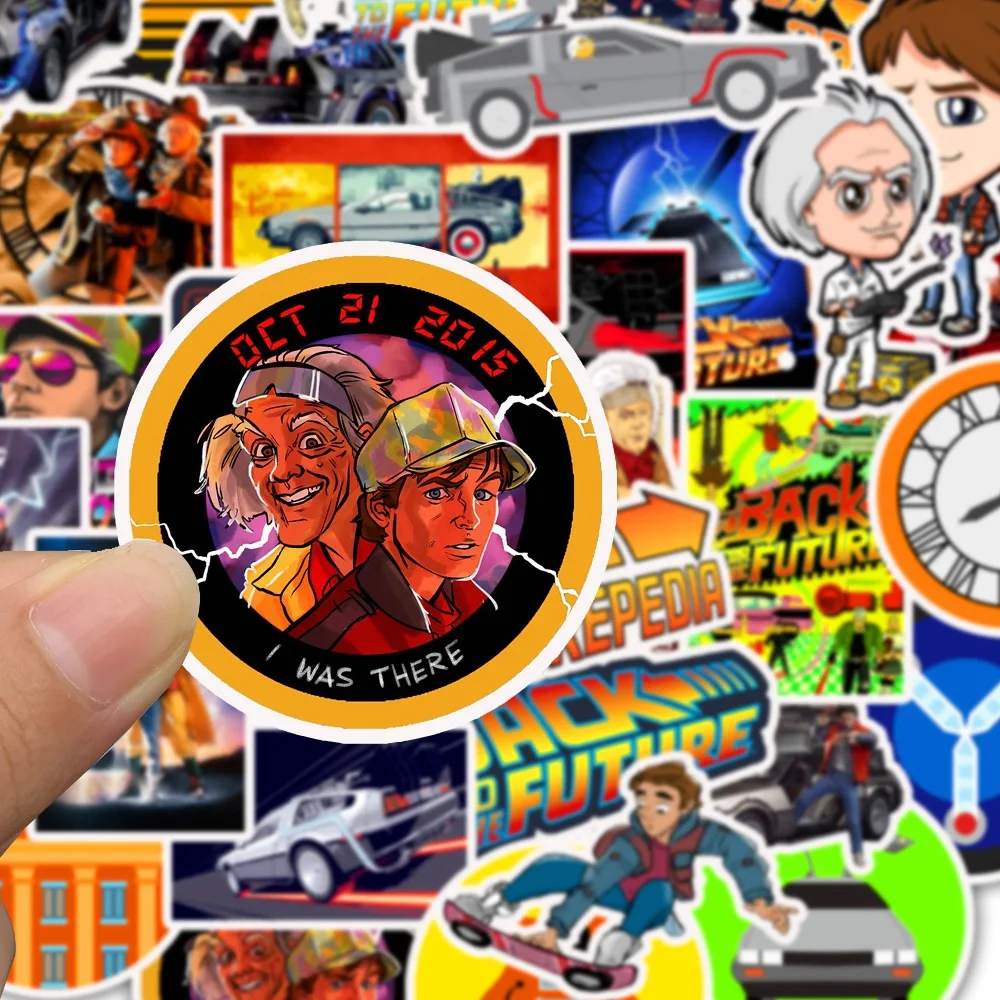 50Pcs Movie Back To The Future Stickers Pack For On The Laptop Fridge Phone Skateboard Travel Suitcase Sticker
50Pcs Movie Back To The Future Stickers Pack For On The Laptop Fridge Phone Skateboard Travel Suitcase Sticker