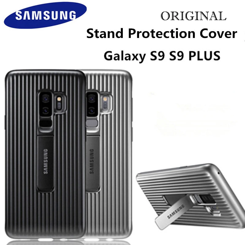 

Genuine Original Samsung Galaxy S9 S9 PLUS + SM- G960 G965 TOUGH Rugged Standing Case Ultimate Device Protective Cover