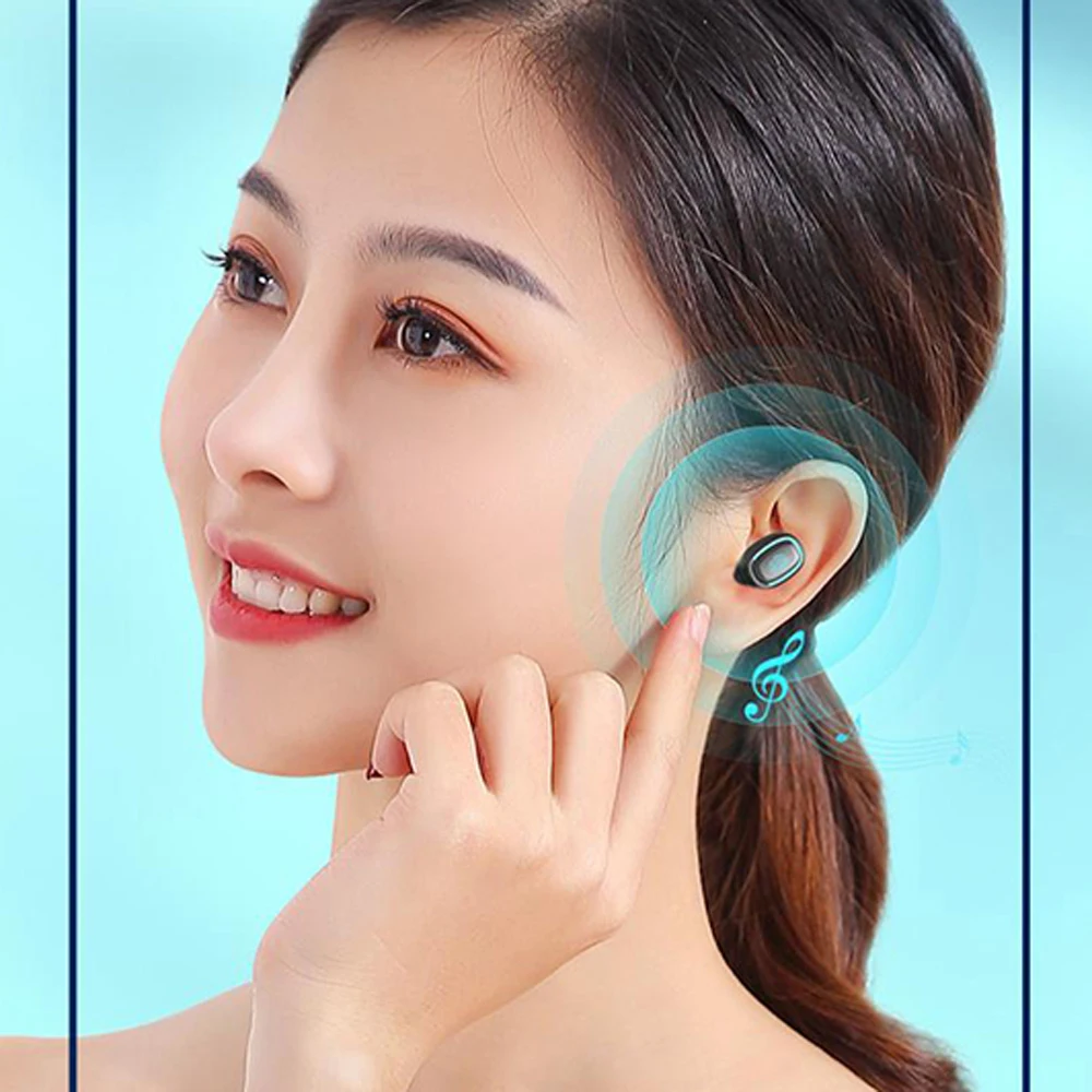 A10 True Wireless Headphones Bluetooth 5.0 Mini TWS Earbuds Sweatproof Sport Headset In-ear Earphones with Mic Charging Case 
A10 True Wireless Headphones Bluetooth 5.0 Mini TWS Earbuds Sweatproof Sport Headset In-ear Earphones with Mic Charging Case