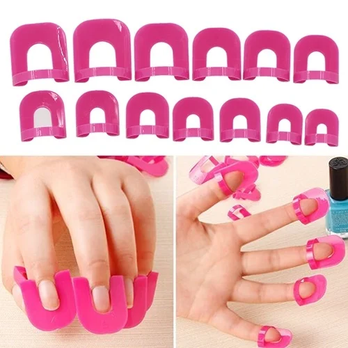 26pcs/set Manicure Tools Set Nail Polish Edge Anti-Flooding Plastic Template Clip + 1 Pc Sticker Tool Set Rose-red Color
26pcs/set Manicure Tools Set Nail Polish Edge Anti-Flooding Plastic Template Clip + 1 Pc Sticker Tool Set Rose-red Color