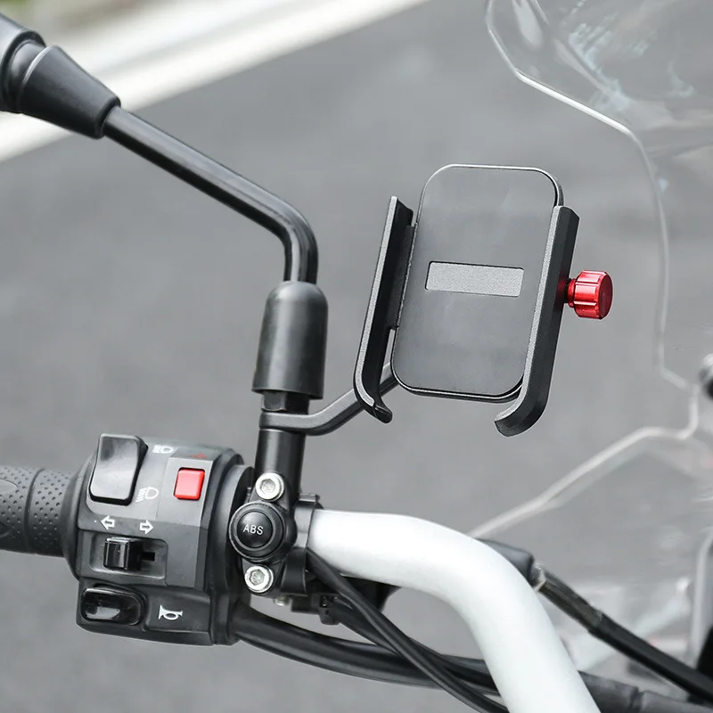 Vmonv Aluminum Alloy Motorcycle Rearview Mirror Universal Cell Phone Holder Stand Support Handlebar Bike Moto Mobile Phone Mount
Vmonv Aluminum Alloy Motorcycle Rearview Mirror Universal Cell Phone Holder Stand Support Handlebar Bike Moto Mobile Phone Mount