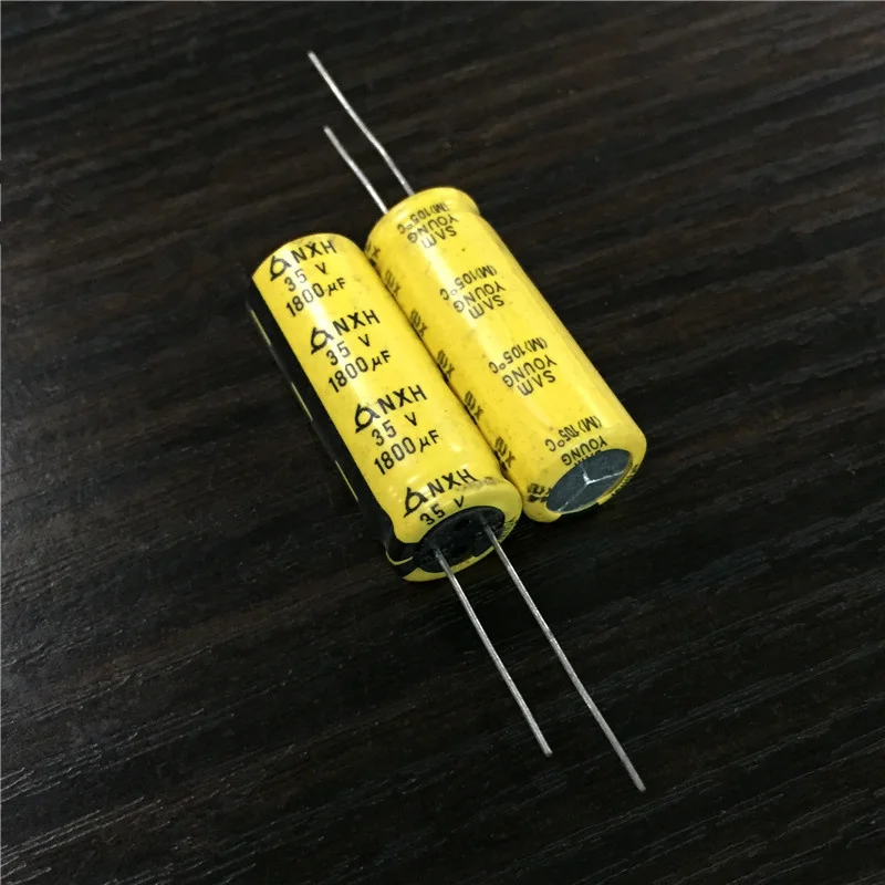 5 шт. 1800 мкФ 35В самйоунг NXH серии 12 5x35 мм 35V1800uF низкое сопротивление долгий срок