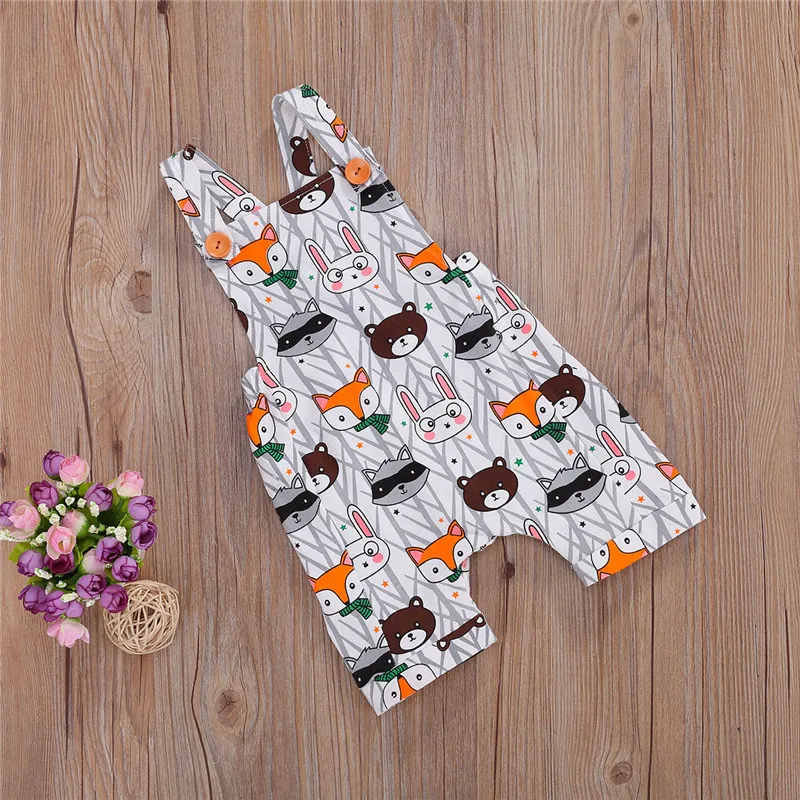 Infant Baby Boy Girl Sleeveless Jumpsuit Baby Girl Boy Cute Cartoon Animal Print Casual Suspender Backless Cotton Romper Shorts
Infant Baby Boy Girl Sleeveless Jumpsuit Baby Girl Boy Cute Cartoon Animal Print Casual Suspender Backless Cotton Romper Shorts