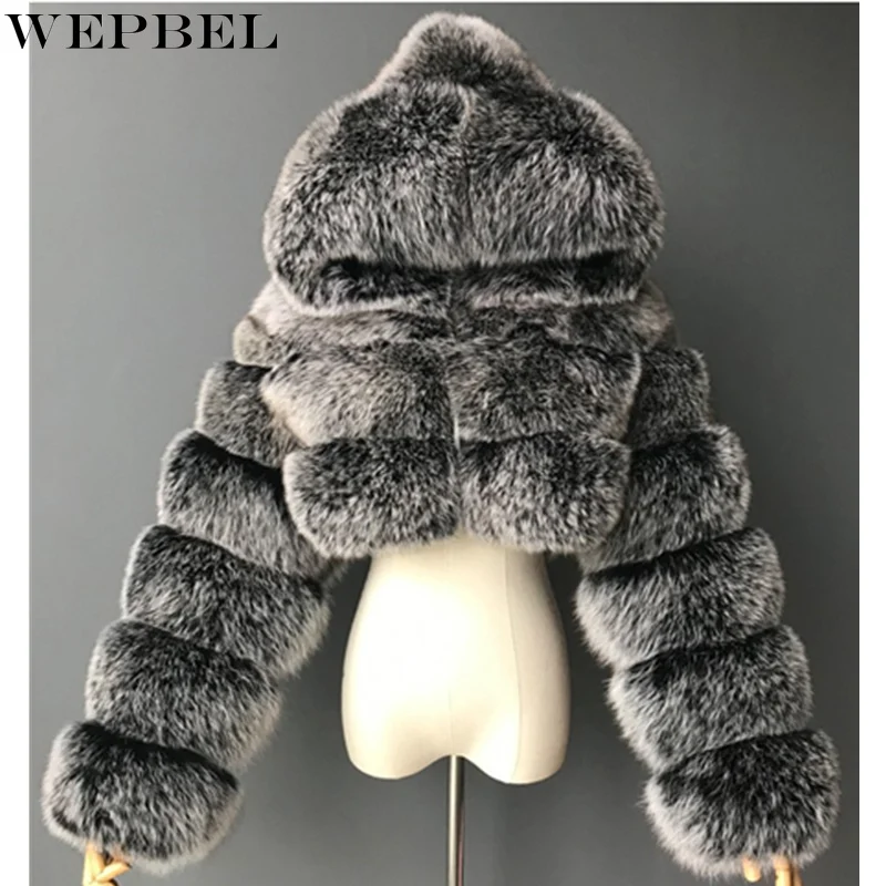 WEPBEL Women's Fashion Faux Fur Coat Warm Fleece Zipper Cardigan Jacket Casual Autumn Winter Outerwear
WEPBEL Women's Fashion Faux Fur Coat Warm Fleece Zipper Cardigan Jacket Casual Autumn Winter Outerwear