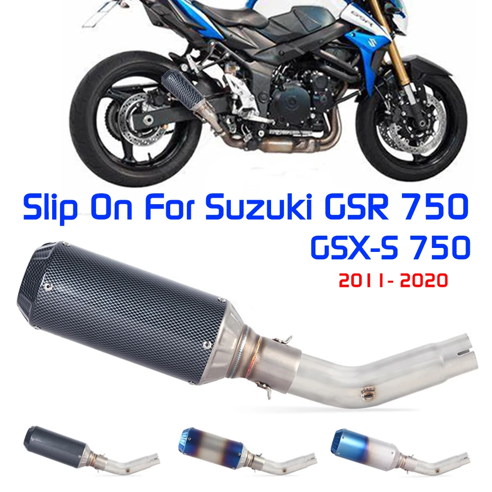 Slip On For Suzuki GSR750 GSX-S 750 2011- 2020 Exhaust GSR750 GSR 750 Motorcycle Exhaust Muffler Escape Middle Link Pipe Muffler
Slip On For Suzuki GSR750 GSX-S 750 2011- 2020 Exhaust GSR750 GSR 750 Motorcycle Exhaust Muffler Escape Middle Link Pipe Muffler